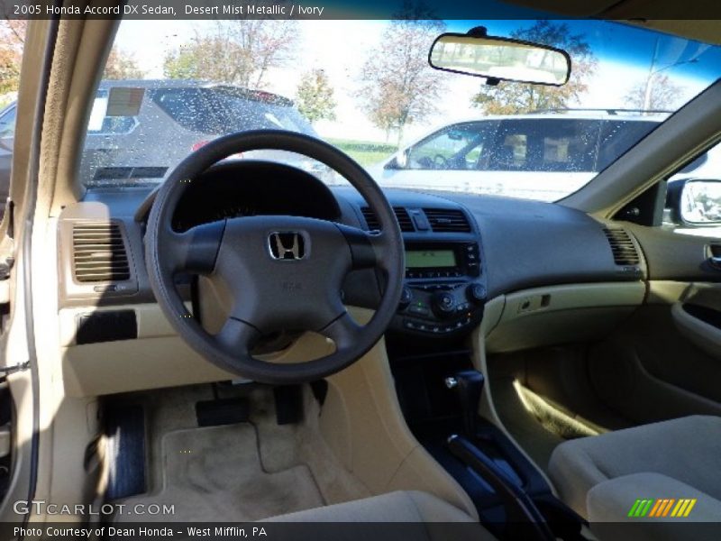 Desert Mist Metallic / Ivory 2005 Honda Accord DX Sedan