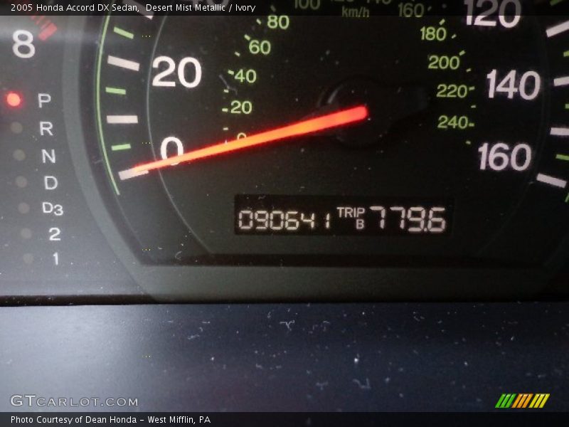 Desert Mist Metallic / Ivory 2005 Honda Accord DX Sedan