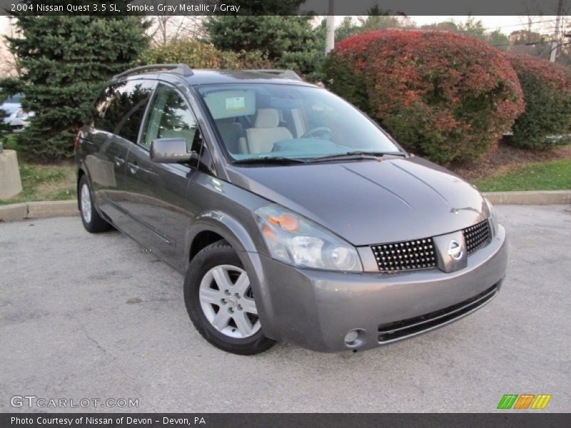 Smoke Gray Metallic / Gray 2004 Nissan Quest 3.5 SL