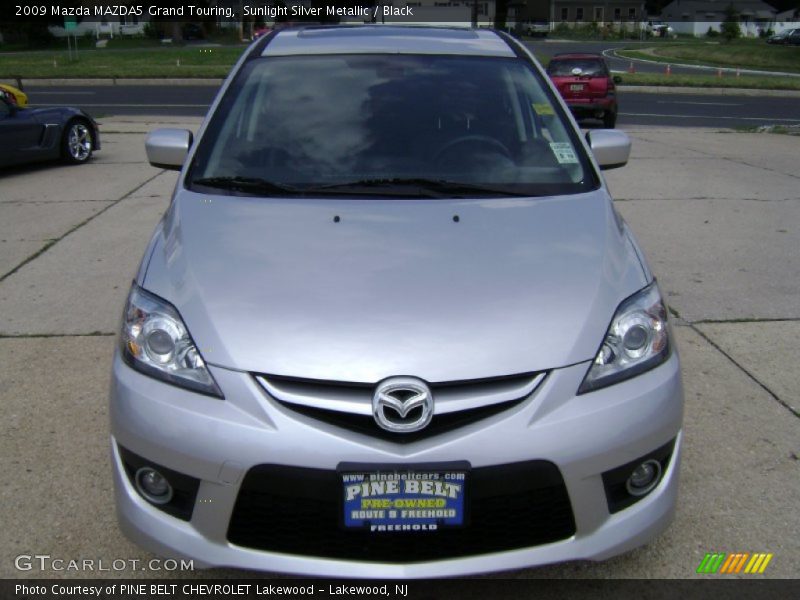 Sunlight Silver Metallic / Black 2009 Mazda MAZDA5 Grand Touring