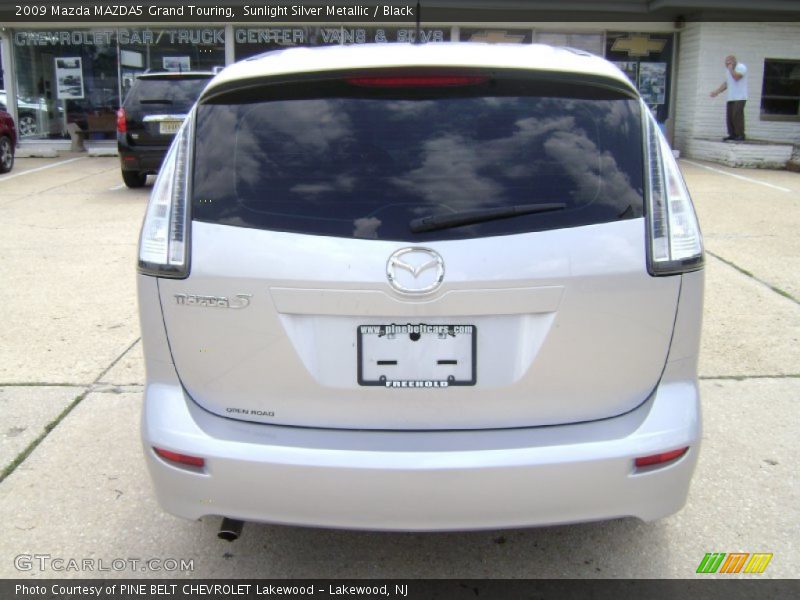 Sunlight Silver Metallic / Black 2009 Mazda MAZDA5 Grand Touring