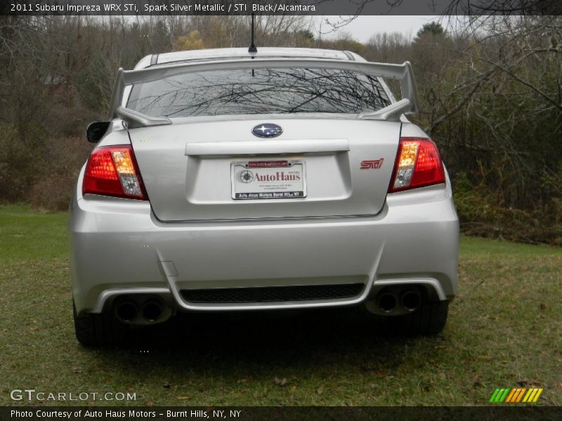 Spark Silver Metallic / STI  Black/Alcantara 2011 Subaru Impreza WRX STi