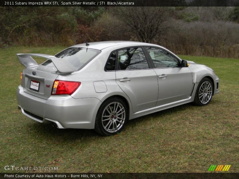 Spark Silver Metallic / STI  Black/Alcantara 2011 Subaru Impreza WRX STi