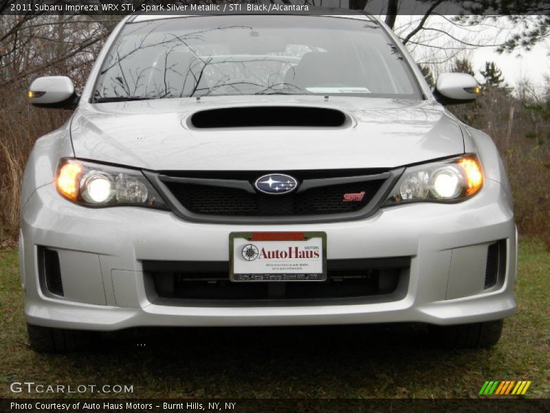 Spark Silver Metallic / STI  Black/Alcantara 2011 Subaru Impreza WRX STi