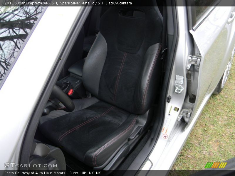 Spark Silver Metallic / STI  Black/Alcantara 2011 Subaru Impreza WRX STi