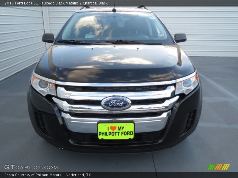 Tuxedo Black Metallic / Charcoal Black 2013 Ford Edge SE