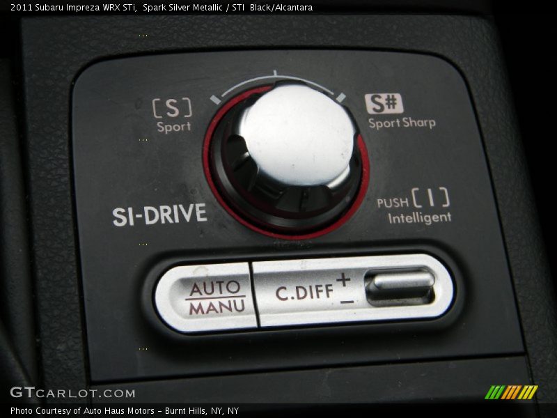 Controls of 2011 Impreza WRX STi