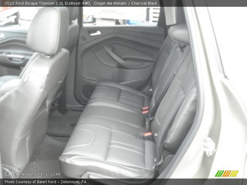 Ginger Ale Metallic / Charcoal Black 2013 Ford Escape Titanium 2.0L EcoBoost 4WD