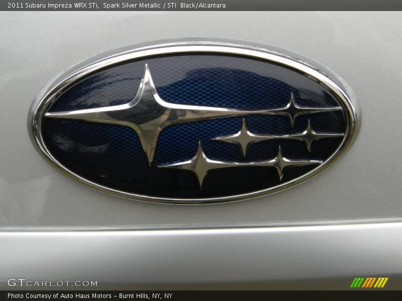 Spark Silver Metallic / STI  Black/Alcantara 2011 Subaru Impreza WRX STi