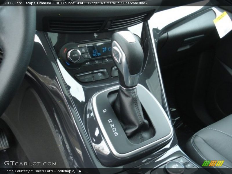 Ginger Ale Metallic / Charcoal Black 2013 Ford Escape Titanium 2.0L EcoBoost 4WD