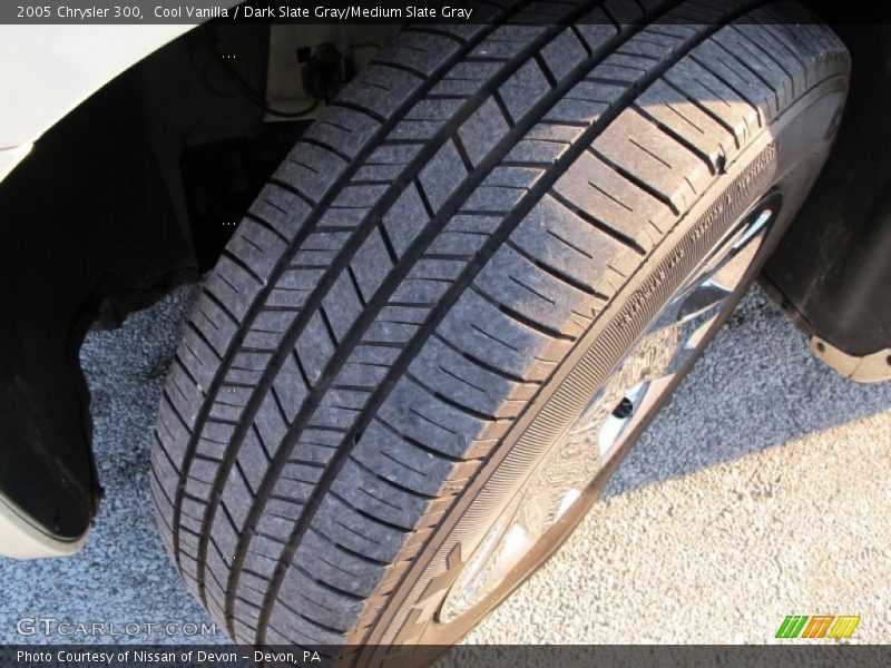 Cool Vanilla / Dark Slate Gray/Medium Slate Gray 2005 Chrysler 300