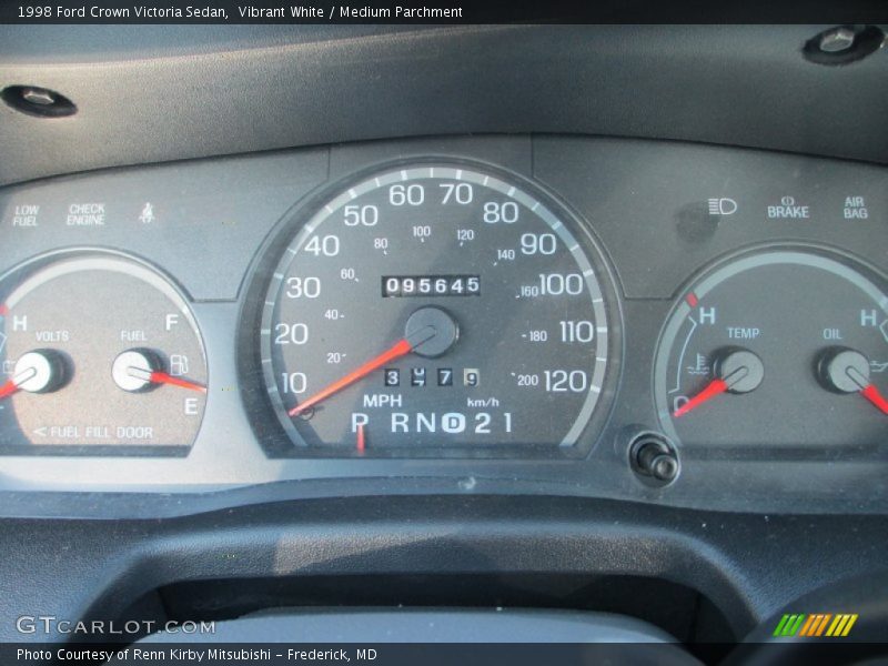  1998 Crown Victoria Sedan Sedan Gauges