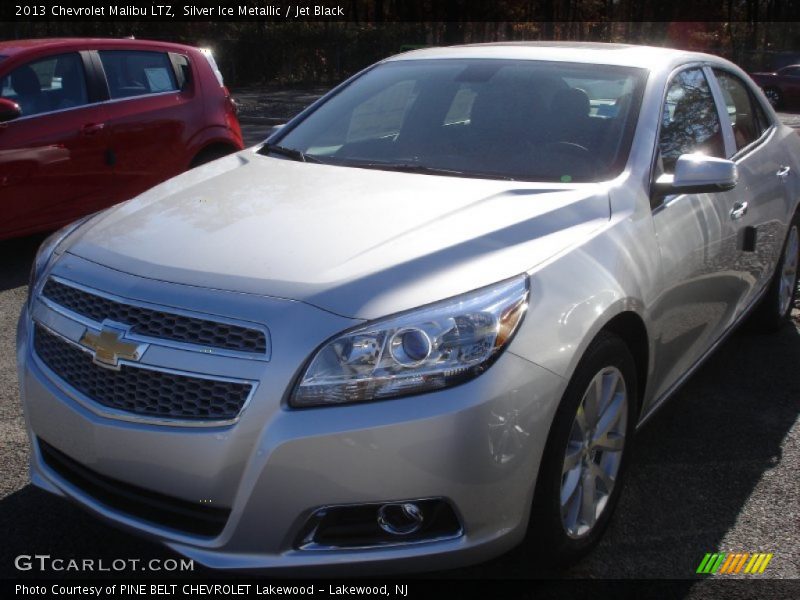 Silver Ice Metallic / Jet Black 2013 Chevrolet Malibu LTZ