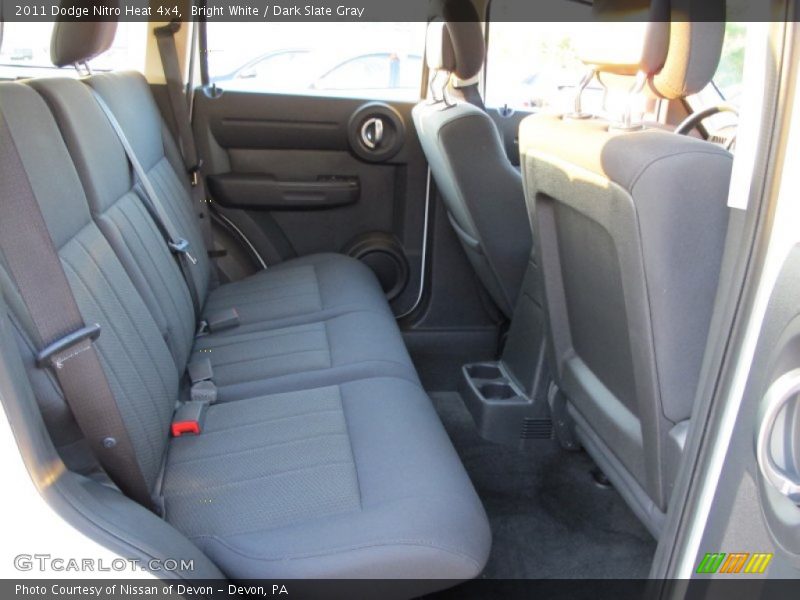 Bright White / Dark Slate Gray 2011 Dodge Nitro Heat 4x4
