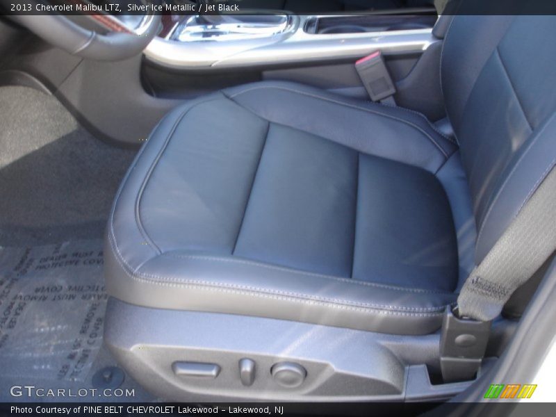 Silver Ice Metallic / Jet Black 2013 Chevrolet Malibu LTZ