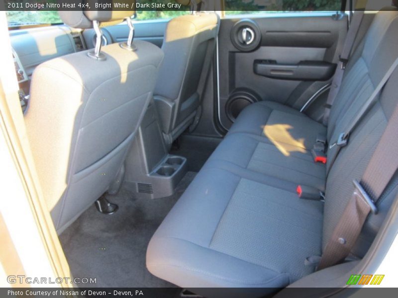 Bright White / Dark Slate Gray 2011 Dodge Nitro Heat 4x4