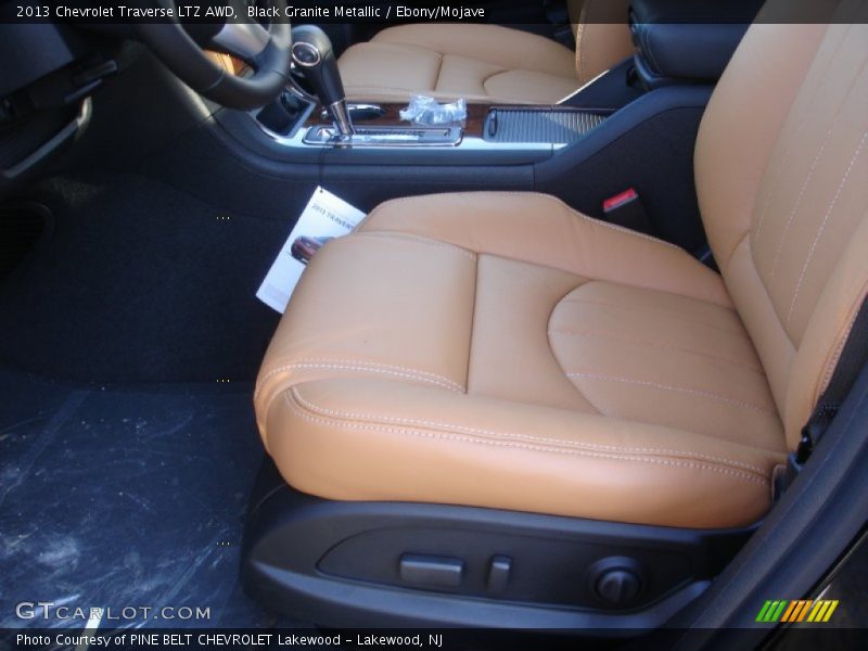 Front Seat of 2013 Traverse LTZ AWD