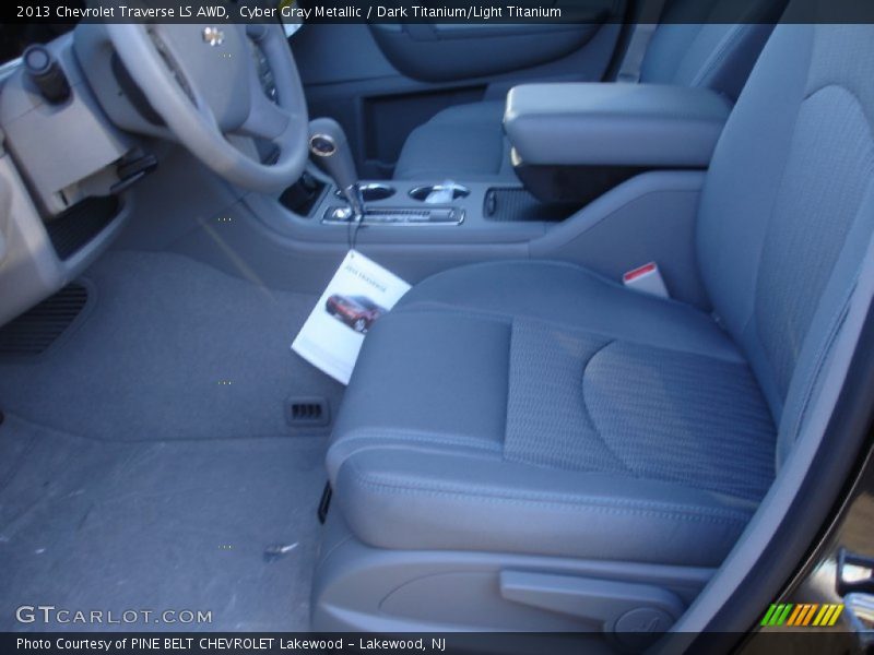 Cyber Gray Metallic / Dark Titanium/Light Titanium 2013 Chevrolet Traverse LS AWD