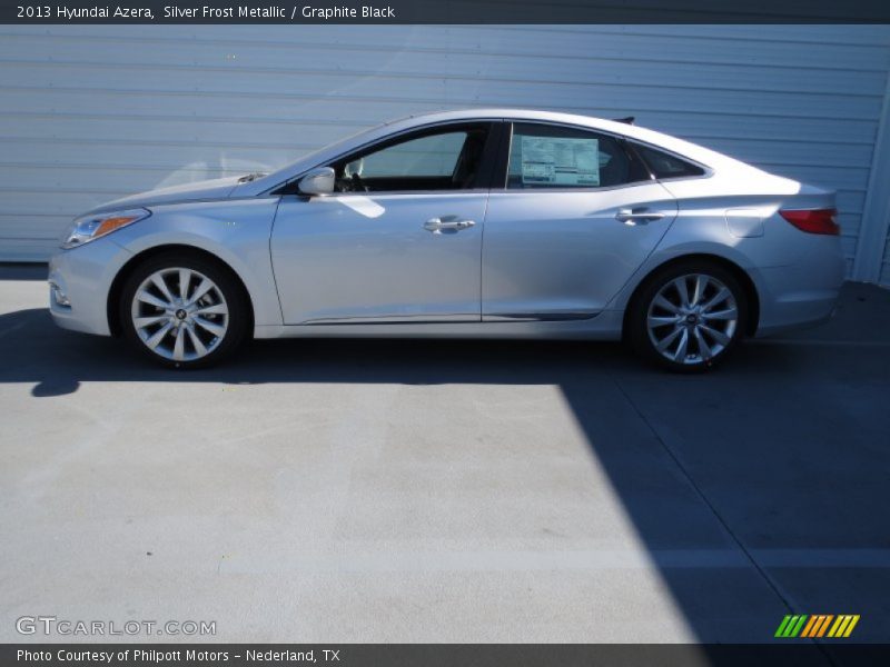 Silver Frost Metallic / Graphite Black 2013 Hyundai Azera