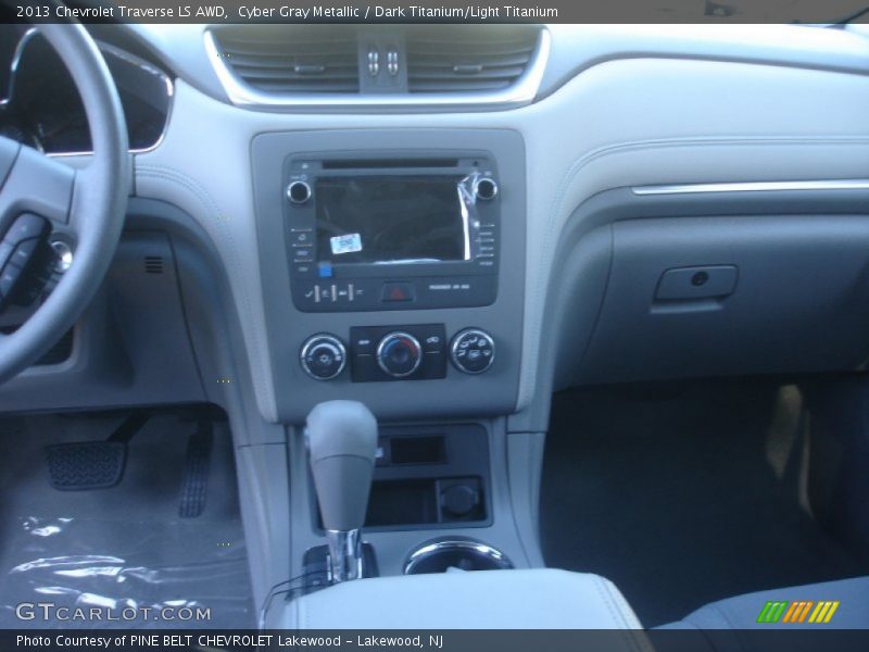 Cyber Gray Metallic / Dark Titanium/Light Titanium 2013 Chevrolet Traverse LS AWD