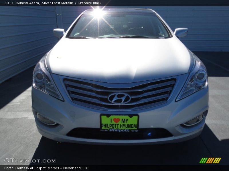 Silver Frost Metallic / Graphite Black 2013 Hyundai Azera