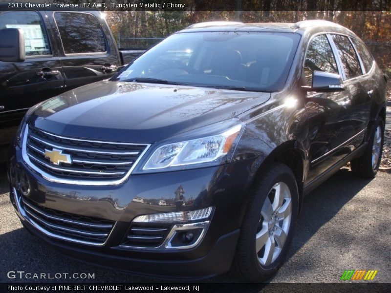 Tungsten Metallic / Ebony 2013 Chevrolet Traverse LTZ AWD