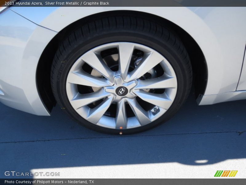 Silver Frost Metallic / Graphite Black 2013 Hyundai Azera