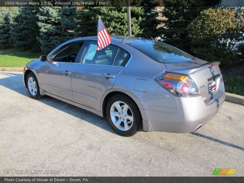 Precision Gray Metallic / Blond 2009 Nissan Altima 2.5 SL