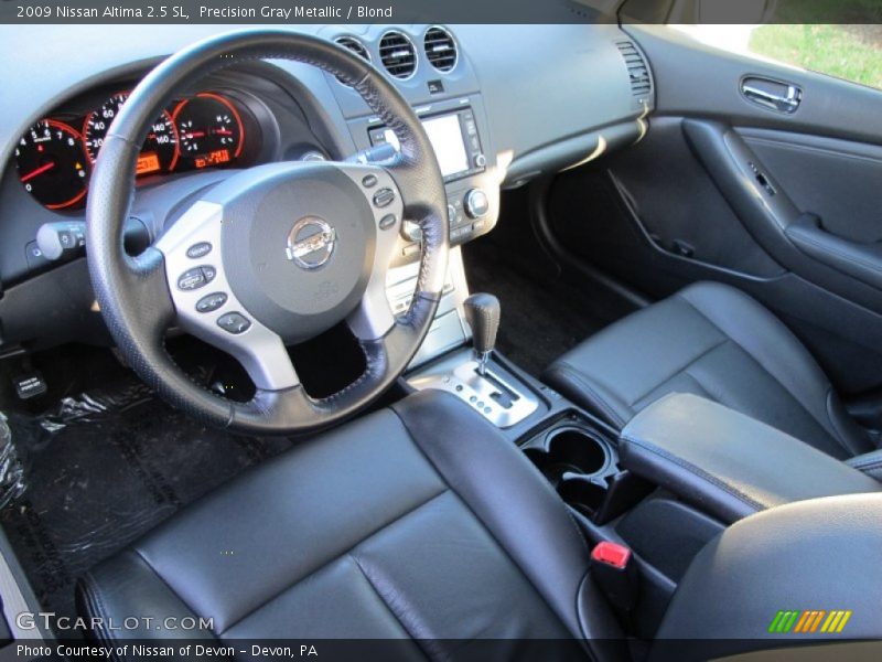 Precision Gray Metallic / Blond 2009 Nissan Altima 2.5 SL