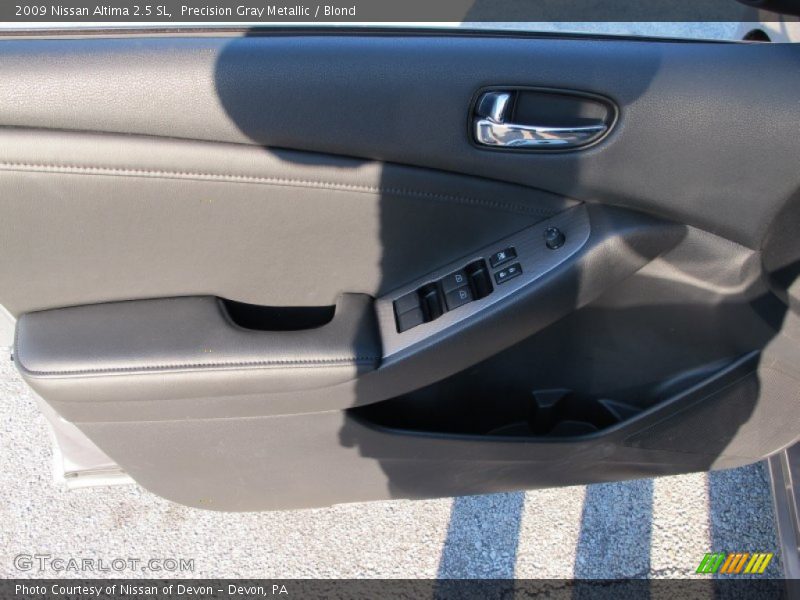 Precision Gray Metallic / Blond 2009 Nissan Altima 2.5 SL
