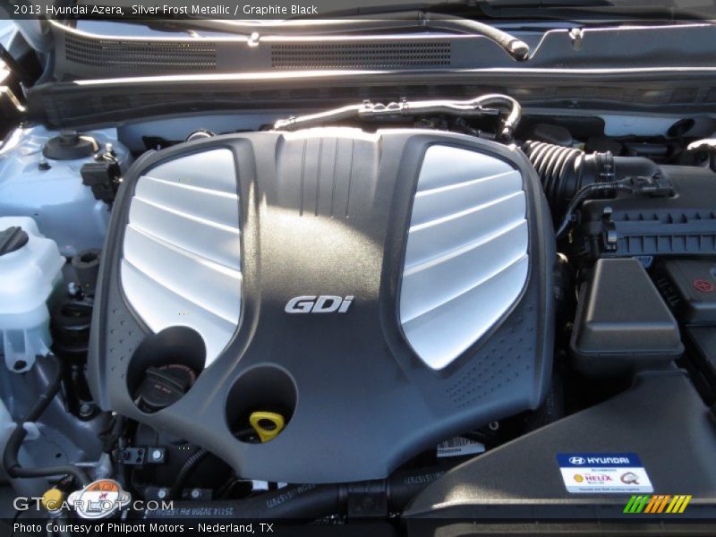Silver Frost Metallic / Graphite Black 2013 Hyundai Azera