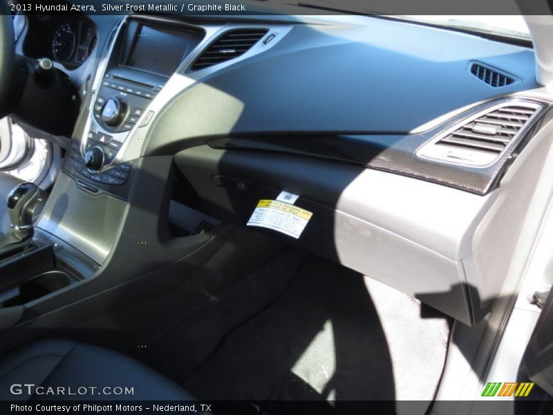 Silver Frost Metallic / Graphite Black 2013 Hyundai Azera