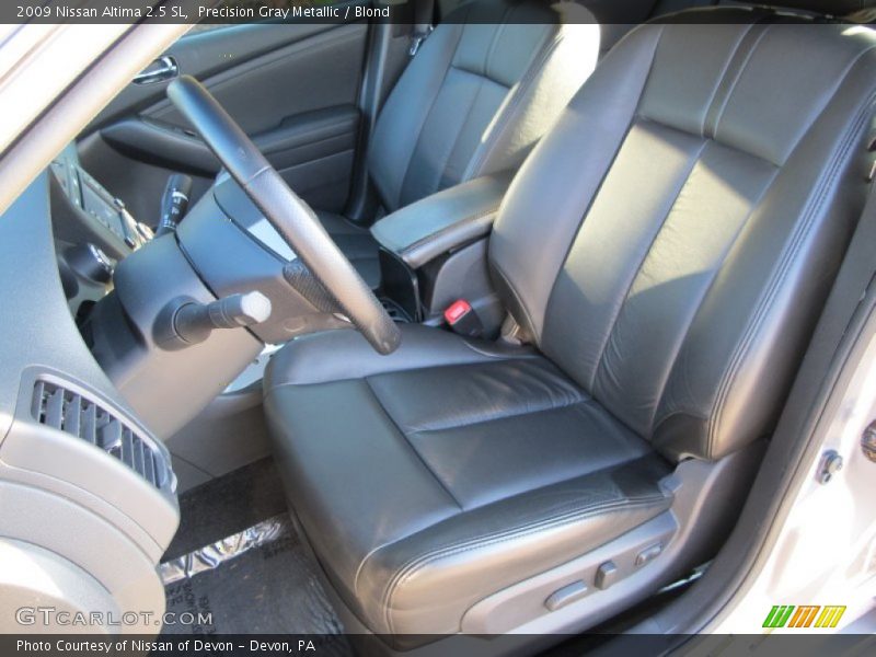 Precision Gray Metallic / Blond 2009 Nissan Altima 2.5 SL
