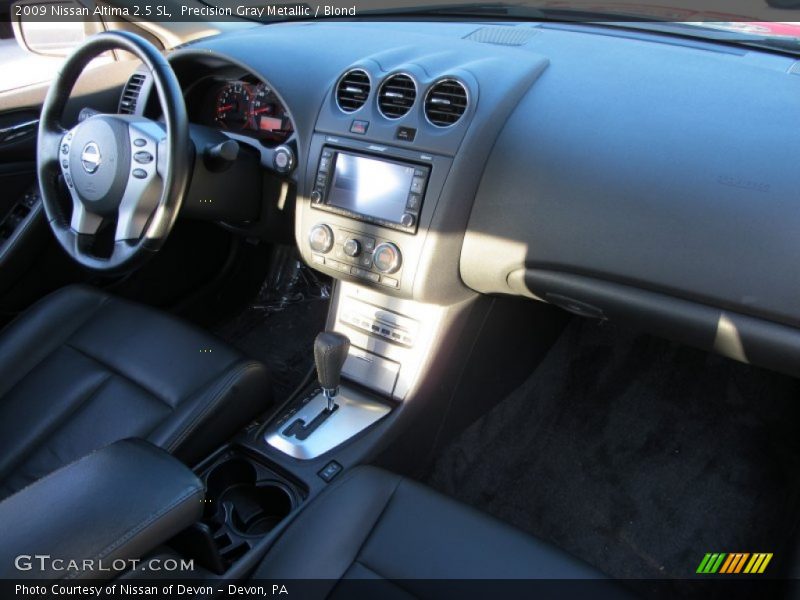 Precision Gray Metallic / Blond 2009 Nissan Altima 2.5 SL