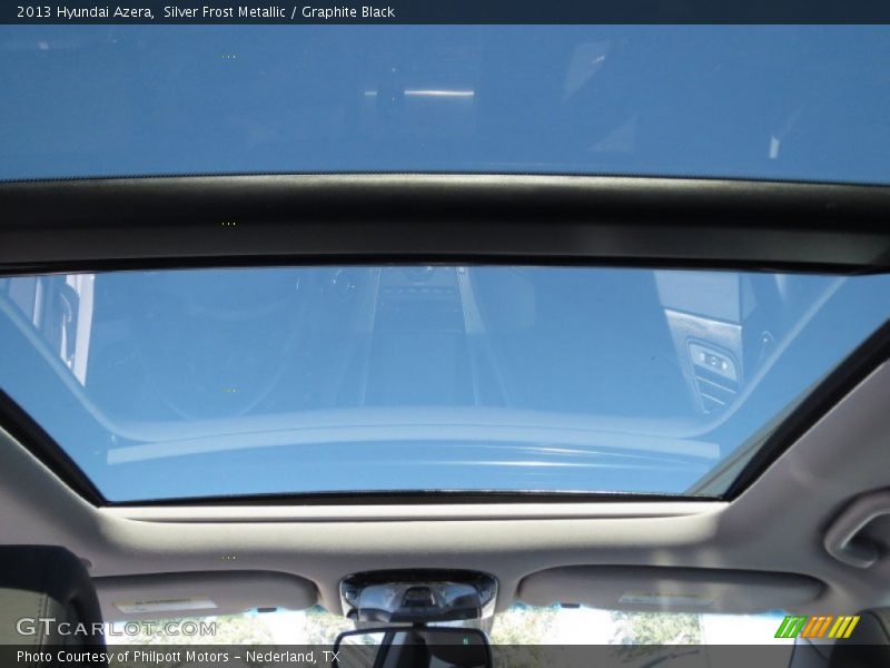 Silver Frost Metallic / Graphite Black 2013 Hyundai Azera