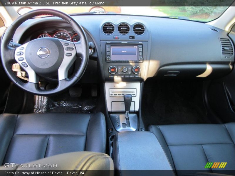 Precision Gray Metallic / Blond 2009 Nissan Altima 2.5 SL