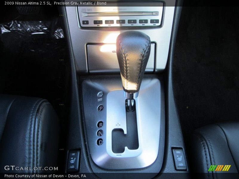 Precision Gray Metallic / Blond 2009 Nissan Altima 2.5 SL