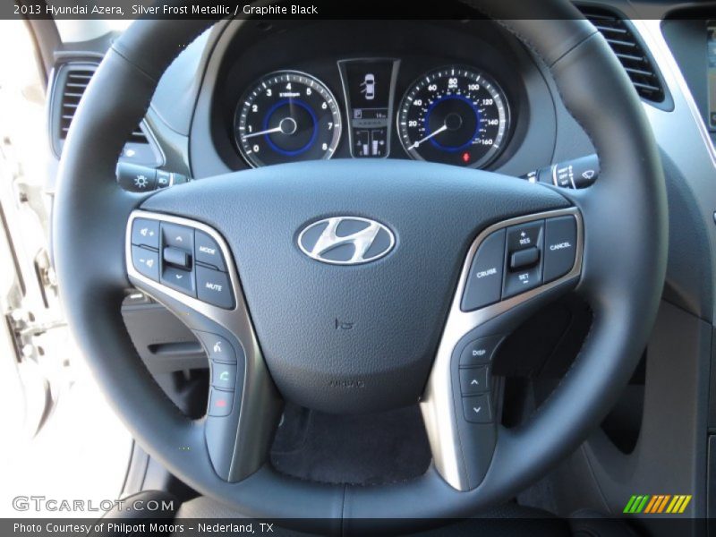 Silver Frost Metallic / Graphite Black 2013 Hyundai Azera