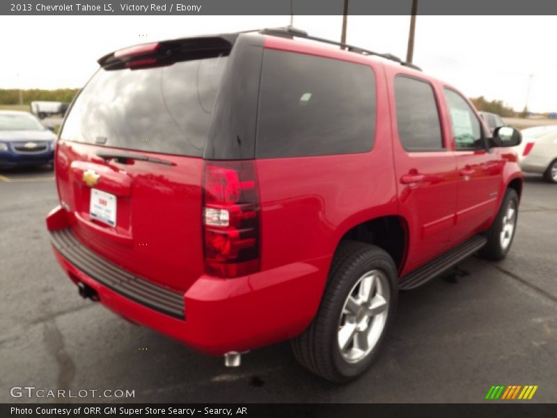 Victory Red / Ebony 2013 Chevrolet Tahoe LS