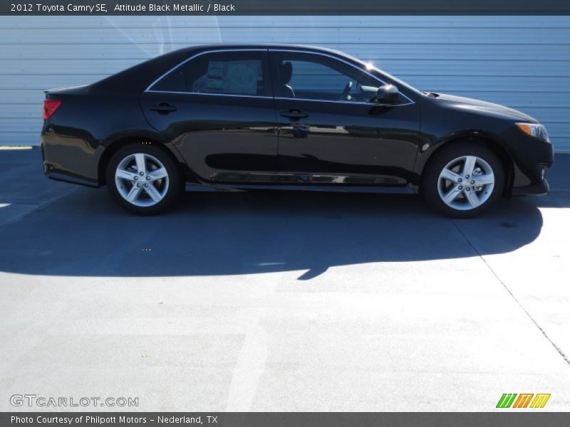 Attitude Black Metallic / Black 2012 Toyota Camry SE