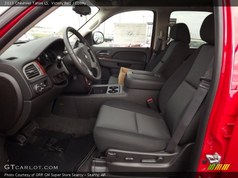 Victory Red / Ebony 2013 Chevrolet Tahoe LS