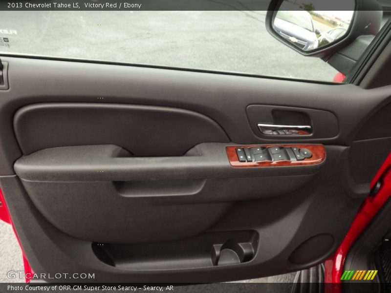 Victory Red / Ebony 2013 Chevrolet Tahoe LS