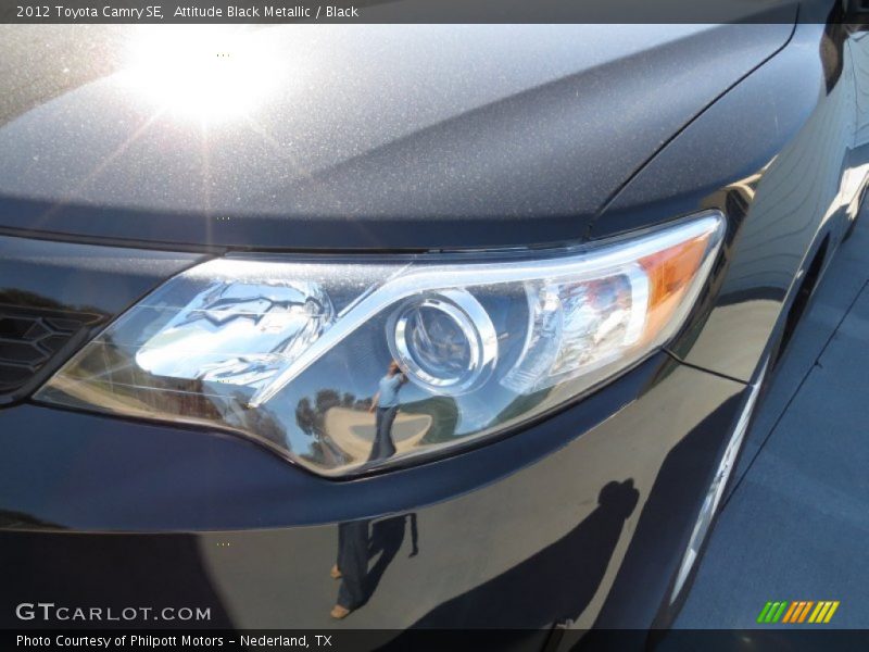 Attitude Black Metallic / Black 2012 Toyota Camry SE