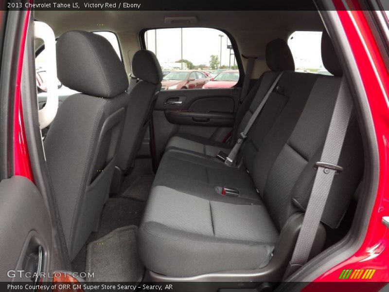 Victory Red / Ebony 2013 Chevrolet Tahoe LS