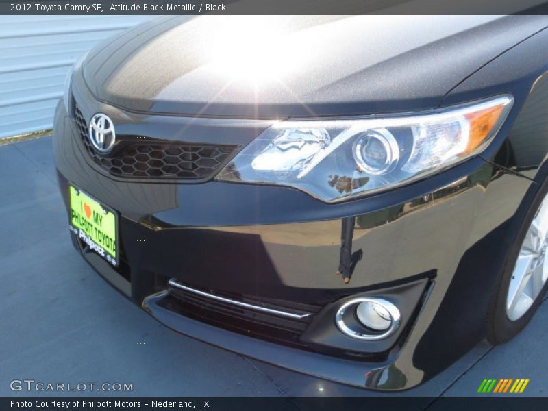 Attitude Black Metallic / Black 2012 Toyota Camry SE