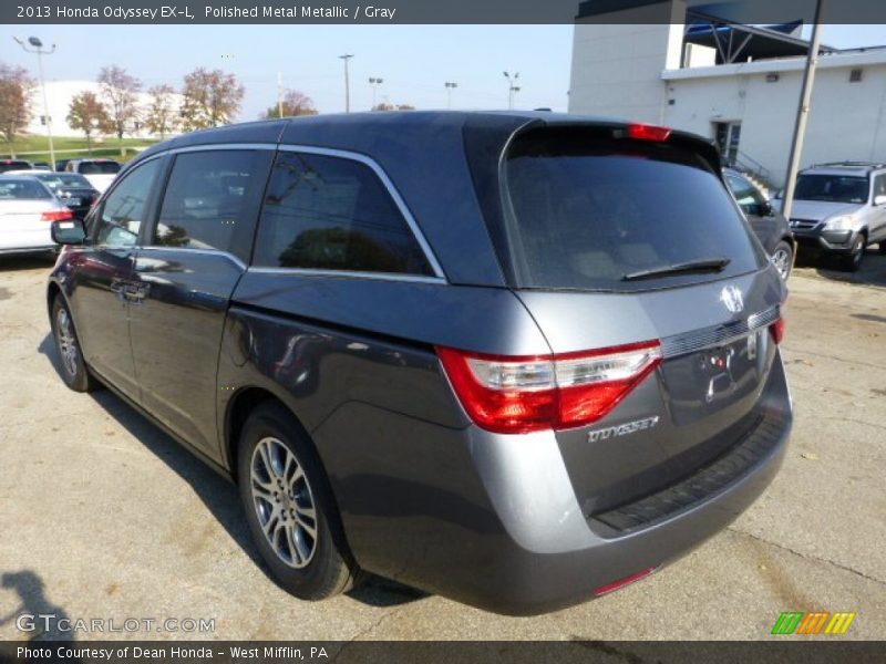 Polished Metal Metallic / Gray 2013 Honda Odyssey EX-L