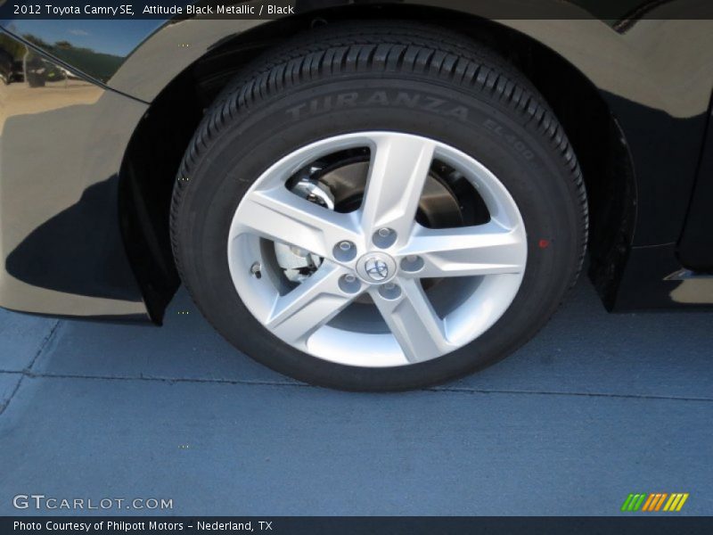 Attitude Black Metallic / Black 2012 Toyota Camry SE