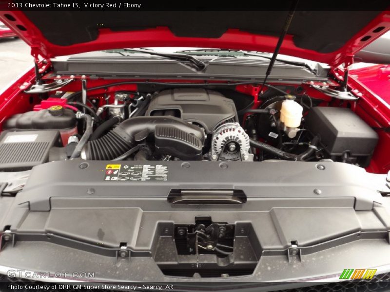 Victory Red / Ebony 2013 Chevrolet Tahoe LS