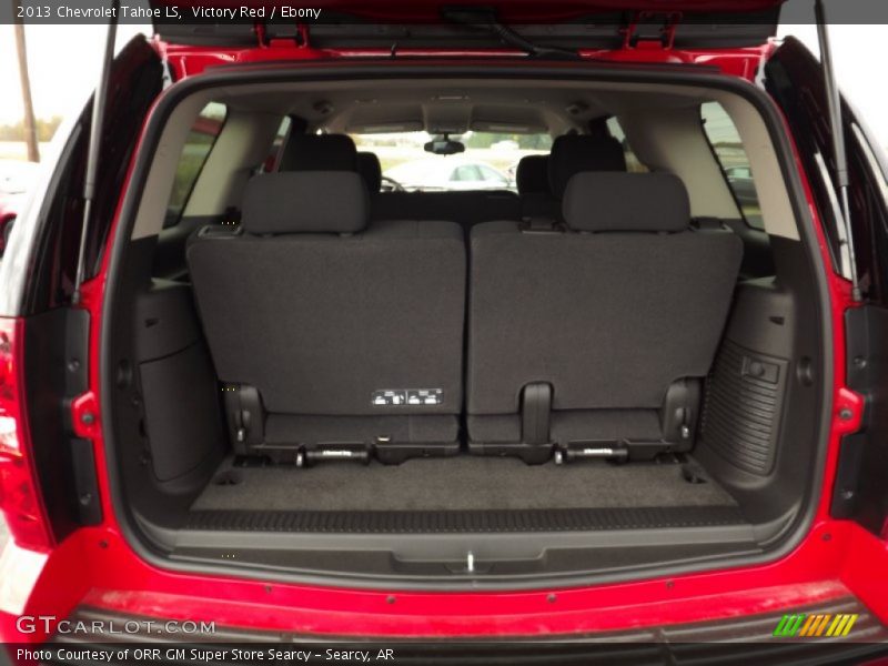 Victory Red / Ebony 2013 Chevrolet Tahoe LS