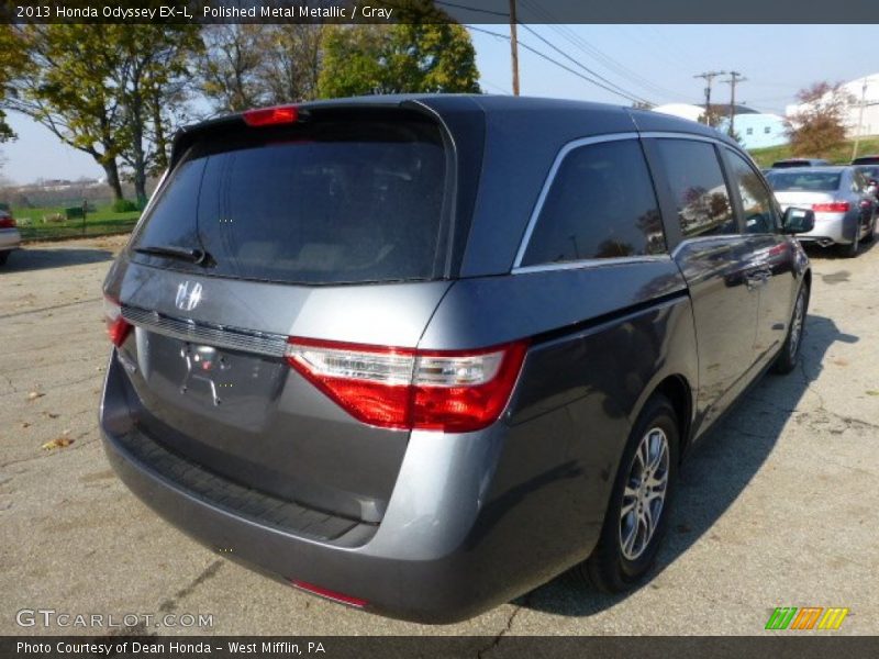Polished Metal Metallic / Gray 2013 Honda Odyssey EX-L